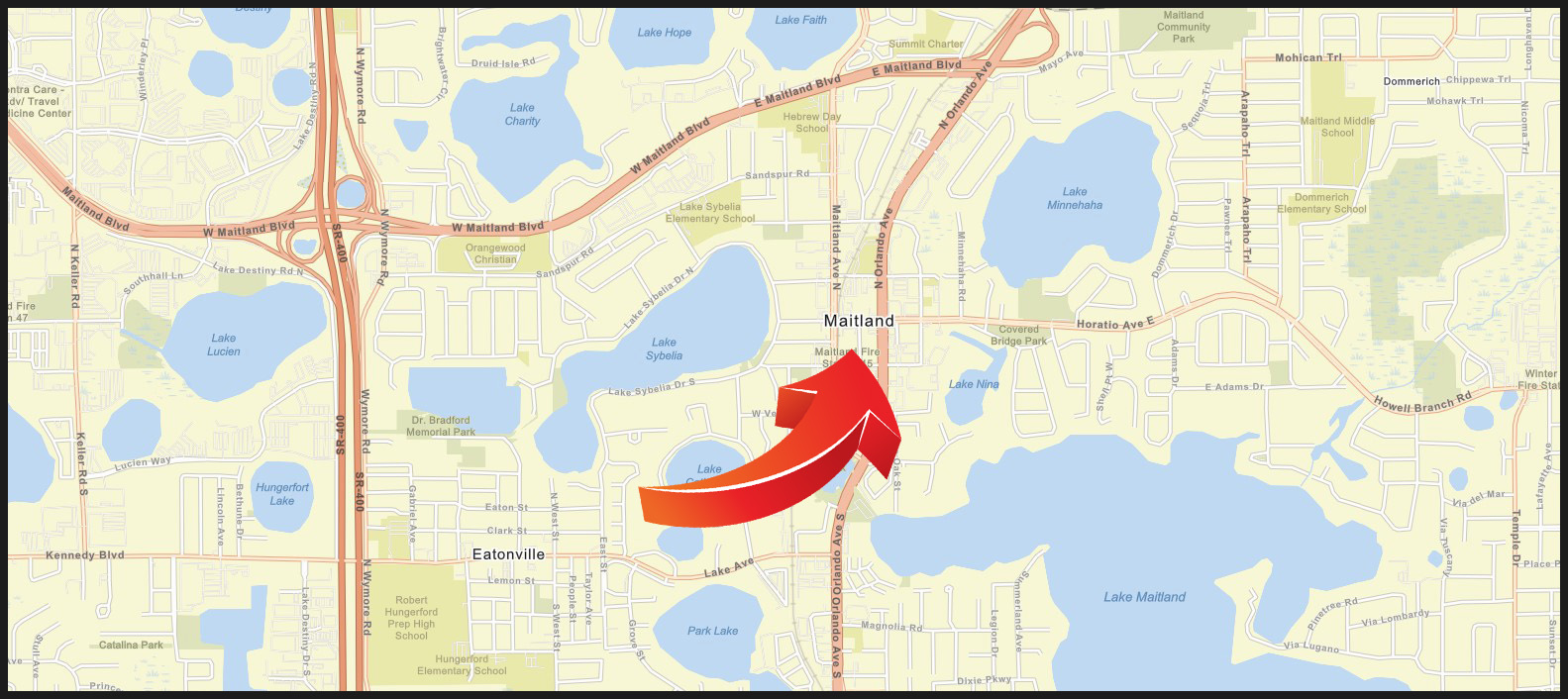 Maitland Map